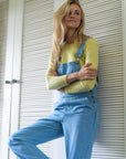 Adult Vintage Denim Dungarees