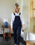 Adult Navy Chunky Cord Dungarees