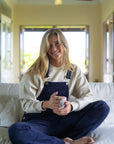 Adult Navy Chunky Cord Dungarees