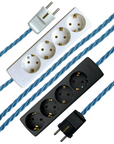 Forget Me Not - Lola's Leads EU Fabric Extension Cable