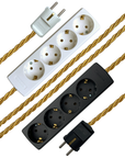 Honey - Lola's Leads EU Fabric Extension Cable