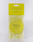 Luxury revitalize soy candle with torn mint leaves, lemon slices, and icy oolong tea scent, handcrafted in Illinois by Labyrinth Made Goods at brixbailey.com