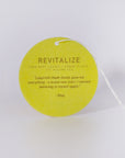 Luxury revitalize candle with torn mint leaves, lemon slices, icy oolong tea scent, handcrafted premium soy wax, resilience glass vessel by Labyrinth Made Goods at brixbailey.com