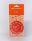 Tranquility soy candle, warming amber pumpkin clove scent, handcrafted premium resilience glass vessel, 60-hour burn, 11oz luxury home decor by Labyrinth Made Goods at brixbailey.com