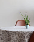 Patterned Linen Cotton Tablecloth Harjumaa Style