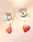 Handmade Eye of Protection Earrings – 24K Gold & Swarovski by SCULP at www.brixbailey.com