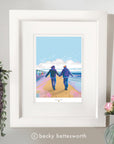Love is Love Rainbow Print Poster