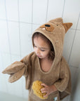 Hooded Bathing Poncho for Kids - Mr. Dog