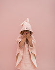 Hooded Bathing Poncho for Kids Mrs Rabbit