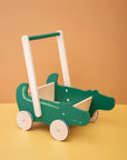 Wooden Crocodile Toy Cart