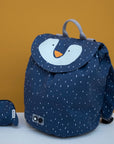 Mini Drawstring Backpack Mr Penguin