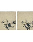 Bee Linen Napkins - Set of 2