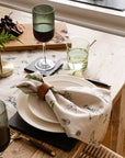 Tawny Owl Repeat Linen Napkins - Set of 2