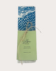 Fish Repeat Linen Tea Towel