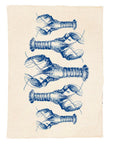 Lobster Repeat Linen Tea Towel