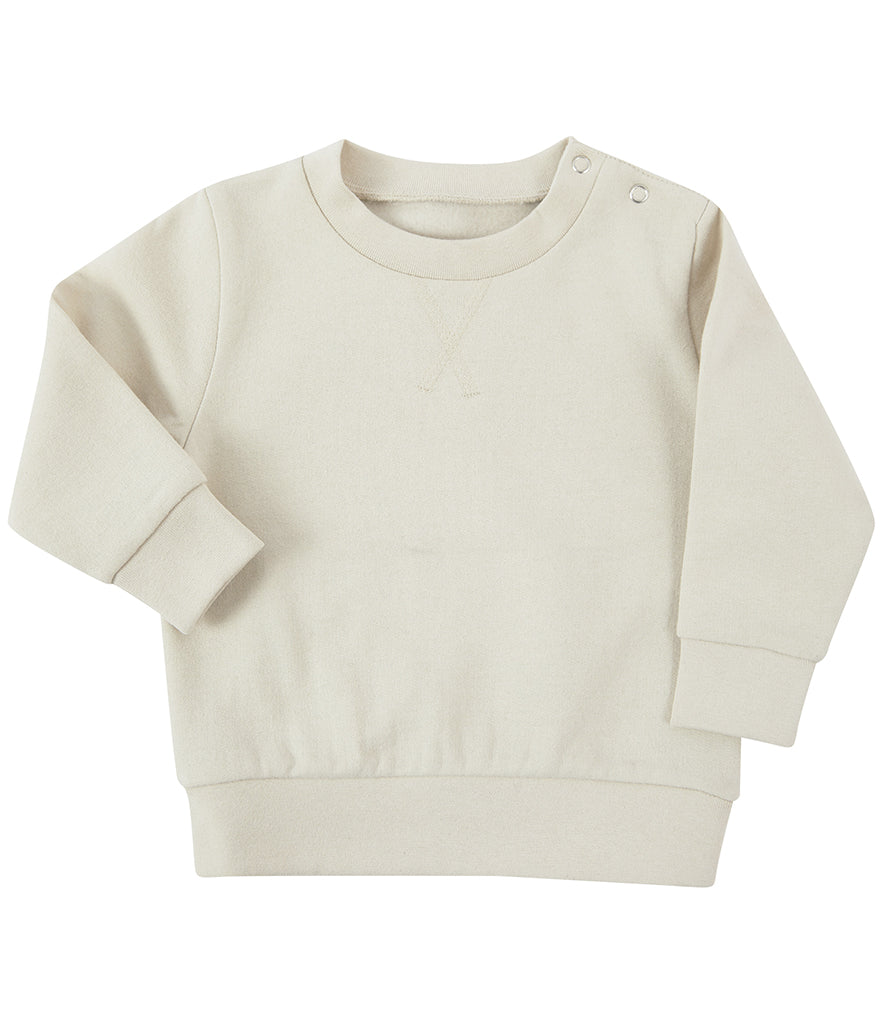 Stone Sustainable Sweatshirt for Kids - Eco-Friendly, Soft Fleece, Regenerated Cotton, Recycled Polyester, Unisex, Stylish, Comfortable, Ethical Fashion by Flossie & George at brixbailey.com