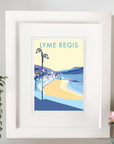 Lyme Regis Vintage Travel Poster Print