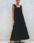 La Palma Linen Maxi Dress-0