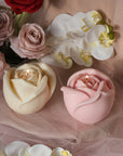 Large Rose Shaped Candle