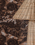 Labyrinth - in Oak - Wallpaper