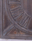 Large Square Wooden Clock 60cm 2 Colours