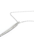 Silver Spring Leaf Necklace