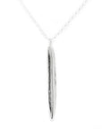 Spring Collection Leaf Necklace – Handcrafted 925 Silver by Agnes Veski Jewellery at www.brixbailey.com