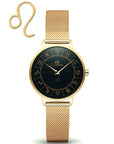 Gold Horoscope Astrology Watch - The Constellation Collection