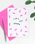 Let's Get Drunk Card
