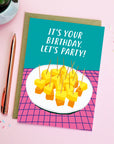 Let's Party Birthday Card