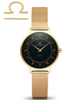Gold Horoscope Astrology Watch - The Constellation Collection