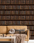 Bookcase Wallpaper Libre