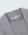 Honeycomb Waffle Linen Bathrobe