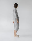 Honeycomb Waffle Linen Bathrobe