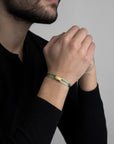 Golden Regent Cord Bracelet