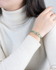 Silver Soho Diamond Cord Bracelet