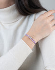 Mini Silver Soho Cord Bracelet