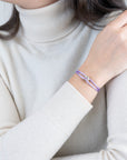 Silver Soho Cord Bracelet