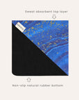 Travel Yoga Mat – Midnight Ocean