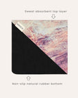 Travel Yoga Mat – Mystic Marble