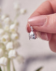 Lily Of The Valley Flower Silver Charm