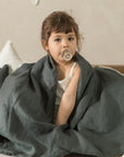 Luxury Nobodinoz Lin Francais duvet bundle in greige, premium soft linen duvet cover and pillowcase set, timeless nursery bedding by Ella James at brixbailey.com