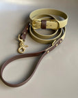 Loki Khaki & Brown Colour Block Collar