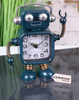 Lomita Desk Robot Clock Freestanding