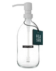 Vintage Clear Dispenser Bottles