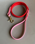 Love Red & Pink Colour Block Lead