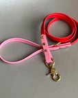 Love Red & Pink Colour Block Lead