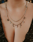 Lyra Artemis Celestial Charm Necklace