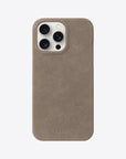 Luxurious Italian Alcantara iPhone Case - Slim, Protective & MagSafe Compatible by Luriax at brixbailey.com