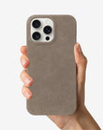 Luxurious Alcantara Sport iPhone Case - Slim, Protective & MagSafe Compatible by Luriax at brixbailey.com